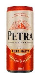 Cerveja Petra Puro Malte Lata 350ml pack com 12 unidades